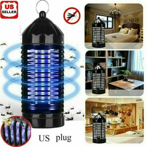 1/2pk Electric Uv Mosquito Killer Lamp Outdoor/indoor Fly Bug Insect Zapper Trap