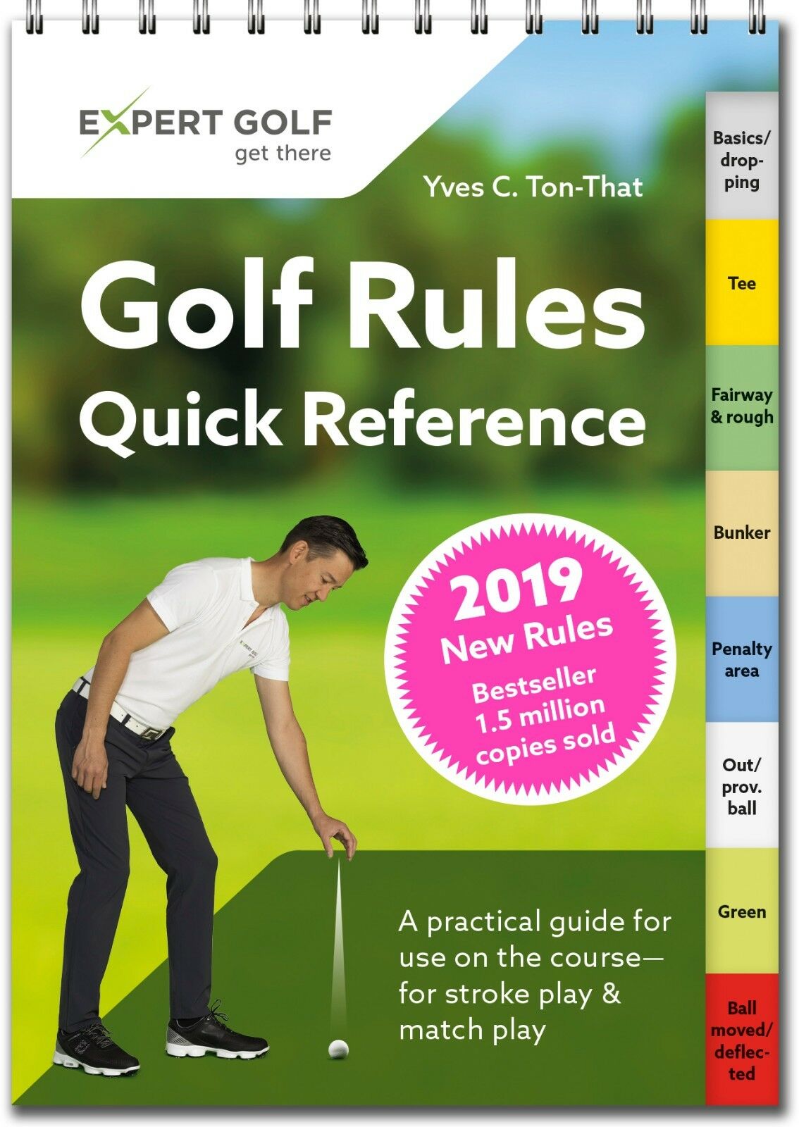 Quick Reference Golf Rules Pocket Guide Book W/new 2019 Updated  Rules--new