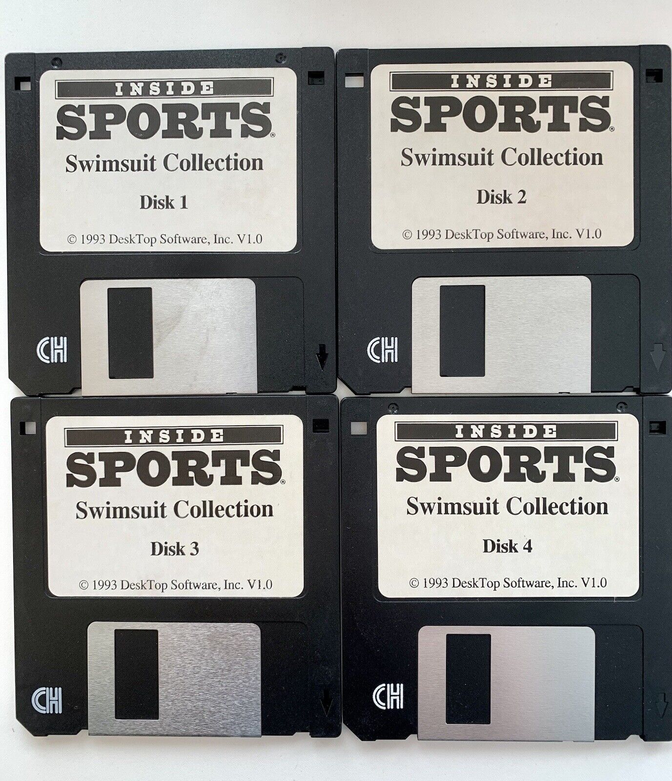 Very Rare Vintage 1993 V1.0 Inside Sports Swimsuit Collection For Windows Or Dos
