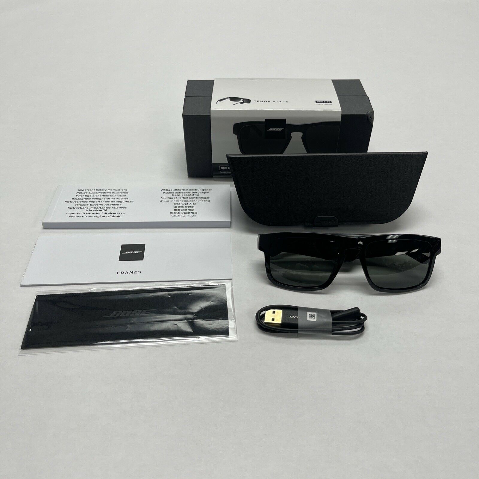 Bose Frames Tenor - Bluetooth Audio Sunglasses - Black