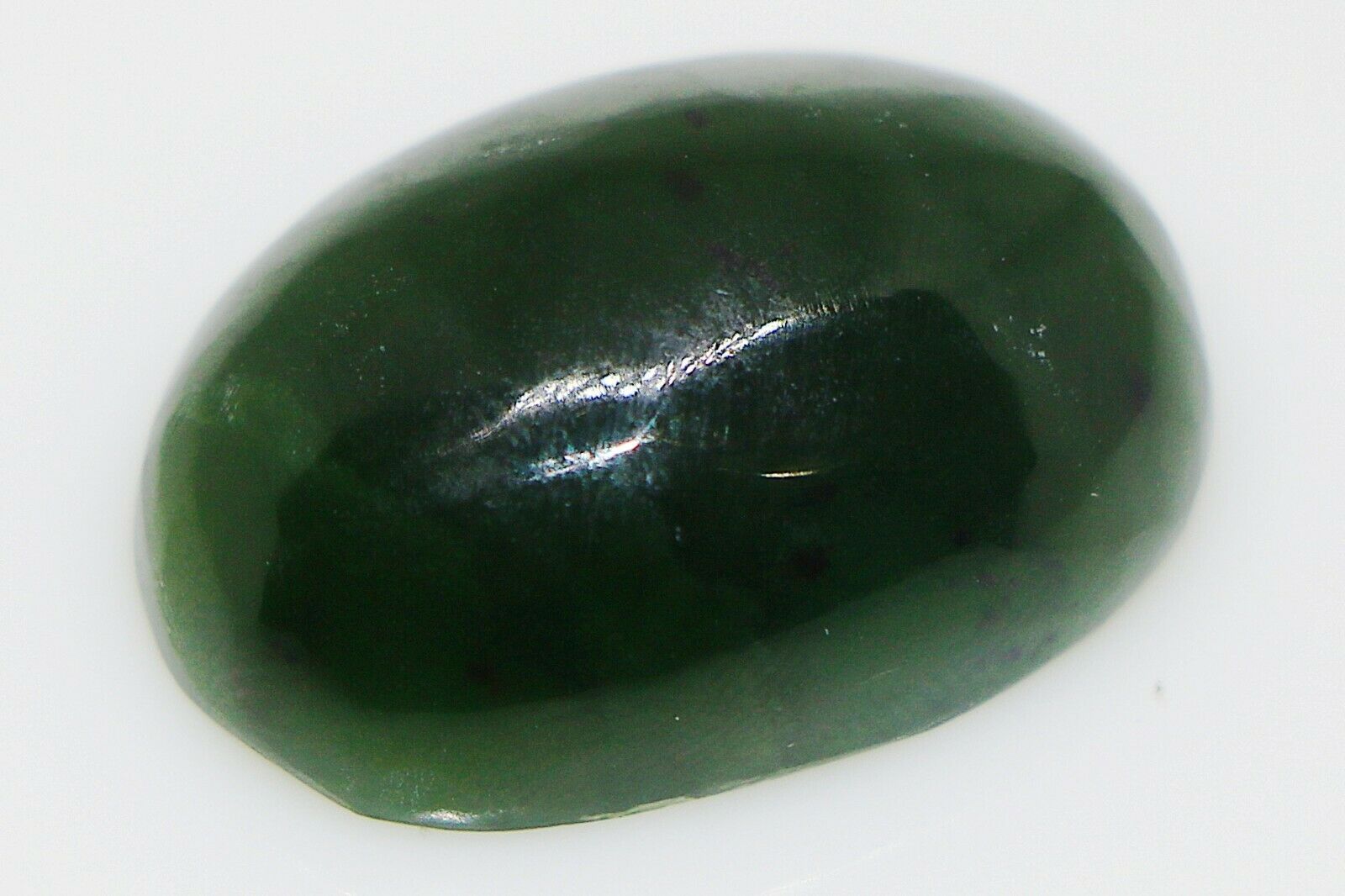Natural Rare Nephrite Jade Loose Cabochon Stone Certified -24.97ct