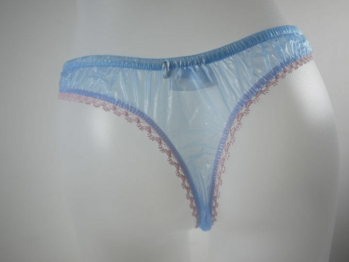 2 Pcs*  New  Adult  Sissy Pvc G-string Underwear #t-06t
