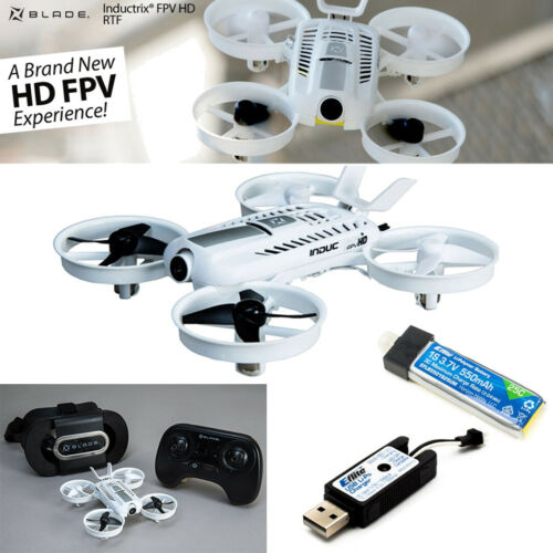Blade Blh9900 Inductrix Fpv Hd Micro Drone Rtf W/camera/ Battery/usb Charger