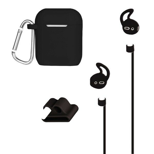 At&t(r) Apckit-blk At&t Airpods Case And Accessories Kit (black)