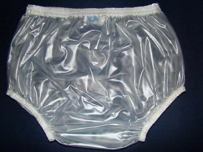 3 Pairs * New  Adult   Plastic Pants  Pvc  Incontinence # P005-7