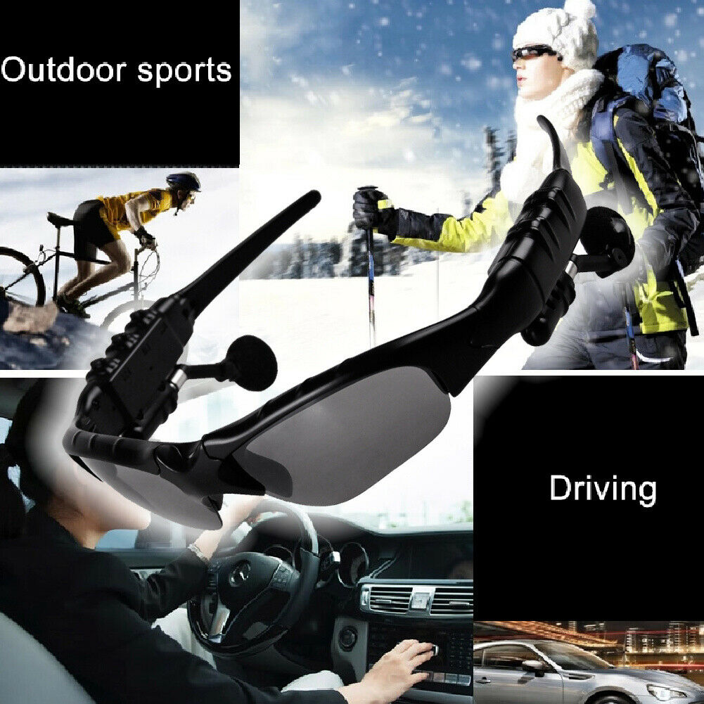 Sunglasses Bluetooth Earphone Outdoor Sport Glasses Wireless Headset With Mic