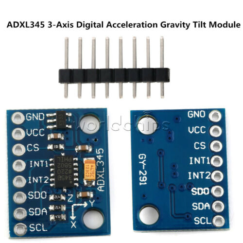 Gy291 Adxl345 3 Axis Digital Acceleration Of Gravity Tilt Module For Arduino