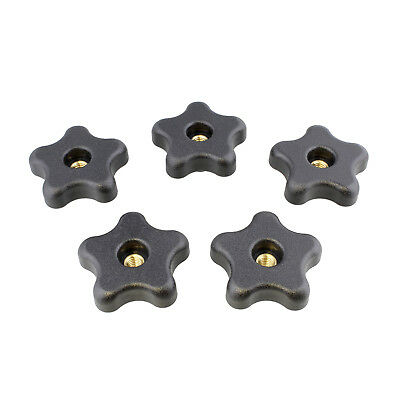 Dct® Star Knobs 5/16”-18 Clamping Knob Threaded Knobs – T Knob Jig Knobs 5-pack