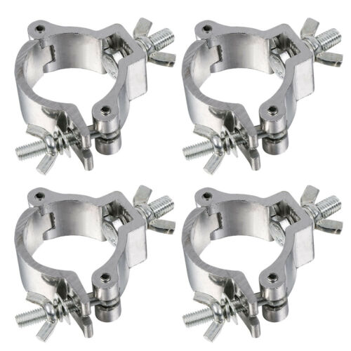 4pcs Stage Light Hooks Clamps Aluminum Truss O Clamp 2" Load 220lbs Fit F34