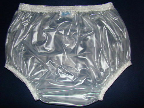 2*pcs Adult  New   Plastic Pants Pvc Incontinence#p005-7a-l*2