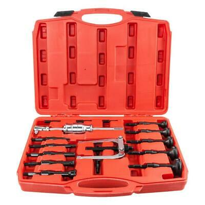 16pcs Blind Hole Pilot Internal Extractor/remover Bearing Puller Set W/ Red Case