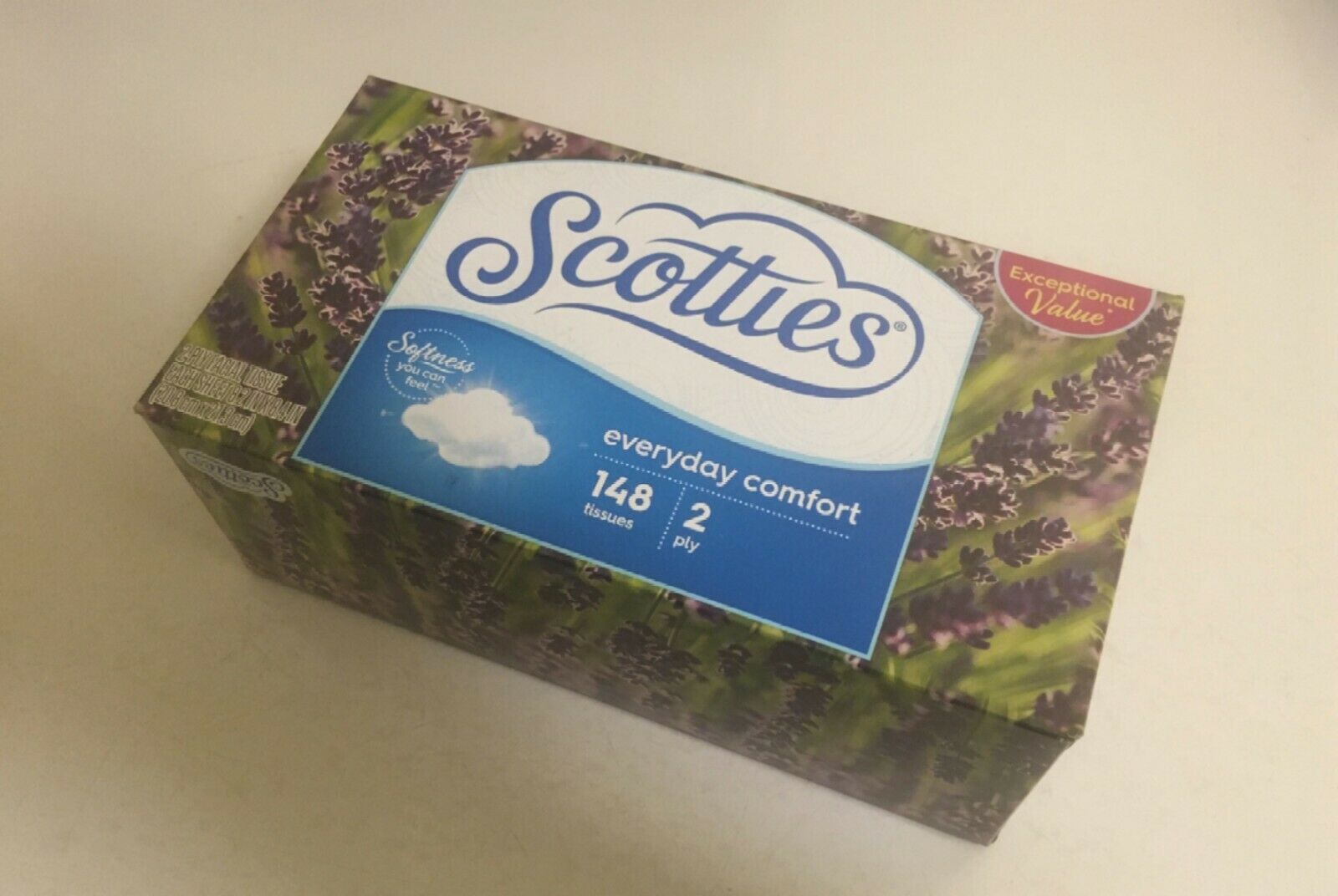 Scottie Boxed Facial Tissues. 2 Ply 148 Ctt. Choice Of Patterns