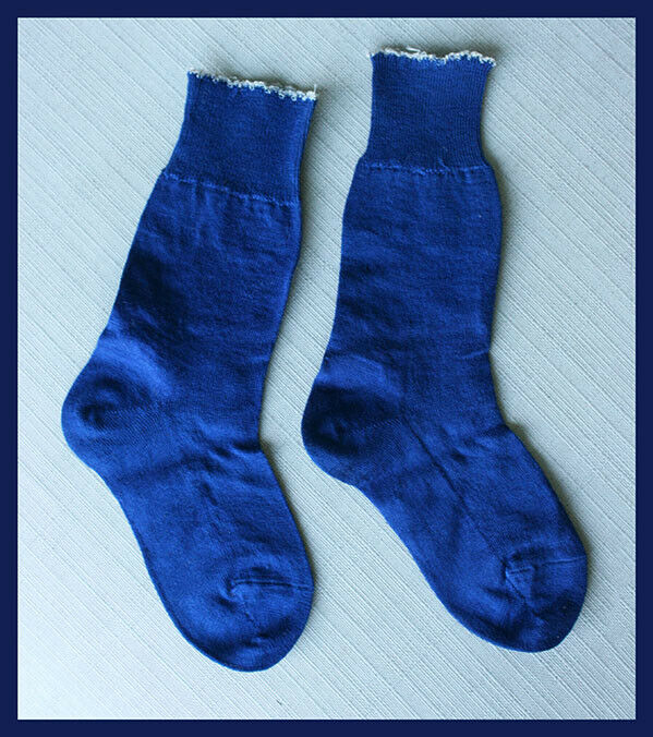 Vintage Pair Of Hollywood Anklets Children's Socks - Size 5?