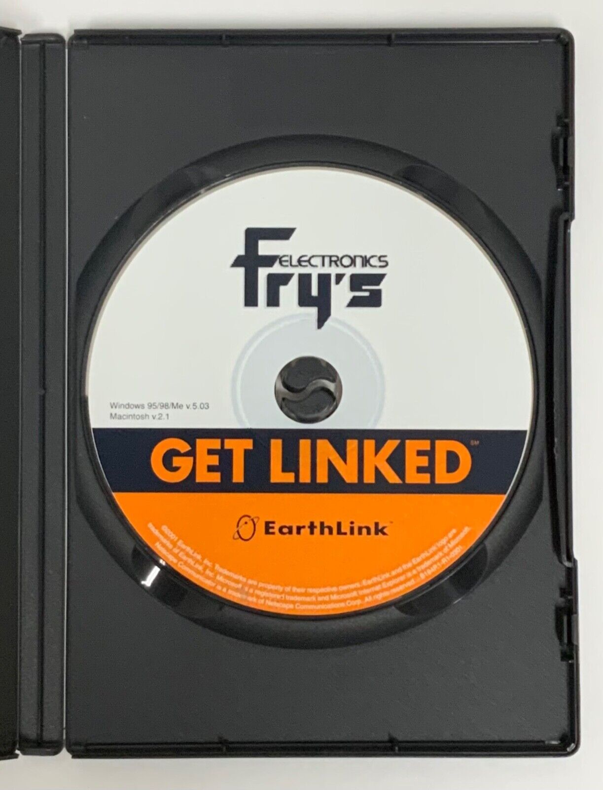 Fry's Electronics Earthlink Get Linked Internet Software