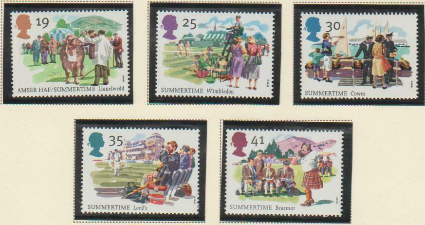 Great Britain Uk Stamps 1994 Summertime Events Mnh - Gb89