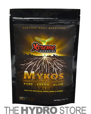 Xtreme Gardening Mykos Pure Mycorrhizal 2.2 Lb  - Mycorrhizae Beneficial Root
