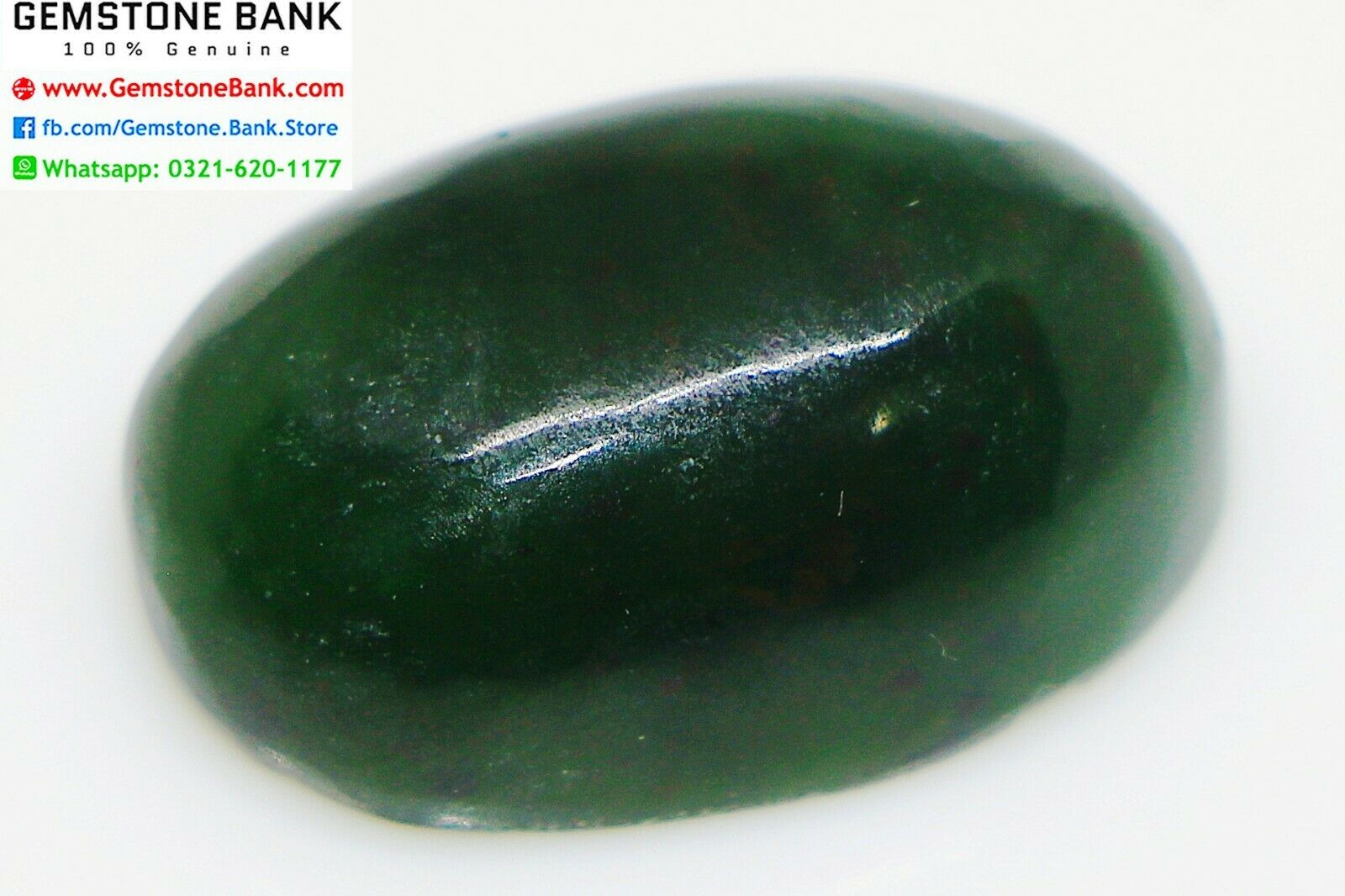 Natural Unique Colour Jade Nephrite -certified Oval Loose Stone -27.90ct